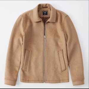 Abercrombie Wool-Blend Trucker Jacket